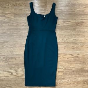 Dress the Population Sloane Sheath Dress | Medium | Pine